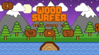 Wood Surfer