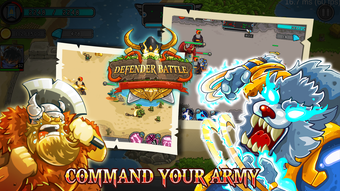 Defender Battle: Hero Kingdom Wars - Strategy Game