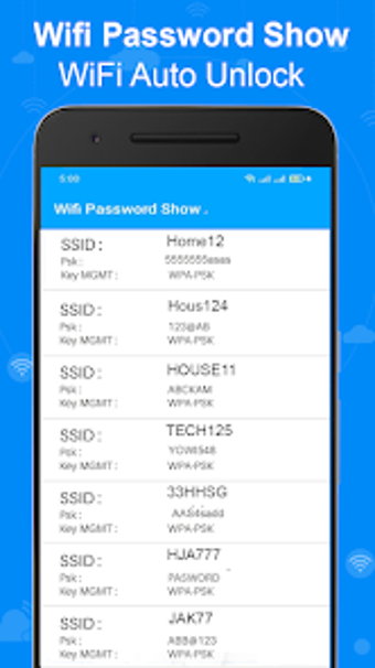 Bild 0 für Wifi Password Show Auto U…