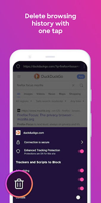 Bild 1 für Firefox Focus: The privac…