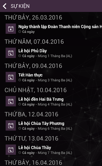 Bild 0 für lịch VIỆT