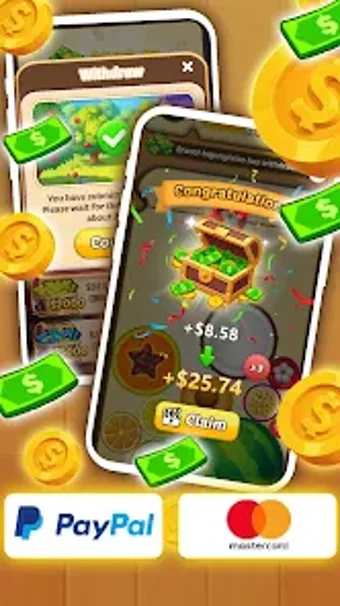 Bild 0 für Fruit Merge Party: Win Re…