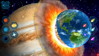 Obraz 0 dla Solar Smash Planet Destro…