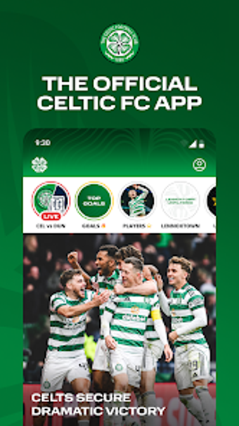 Obraz 0 dla The Celtic FC Official Ap…