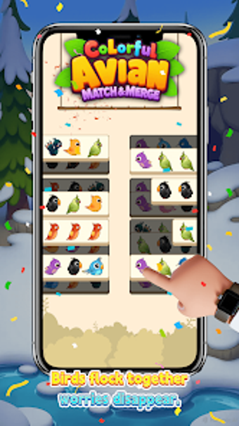 Bild 0 für Colorful Avian Match  Mer…