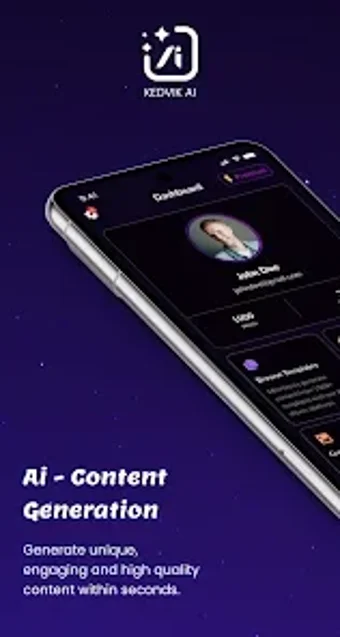 Obraz 0 dla Kedvik AI - Research App