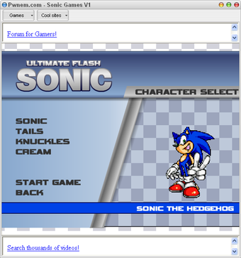 Image 1 pour Sonic Games
