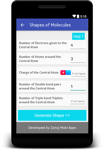 Shapes of Molecules