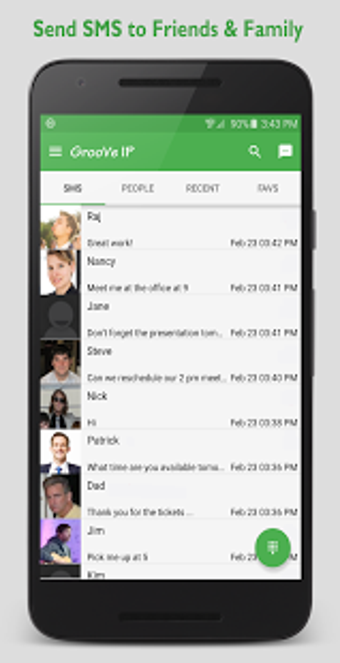 Bild 0 für GrooVe IP VoIP Calls  Tex…