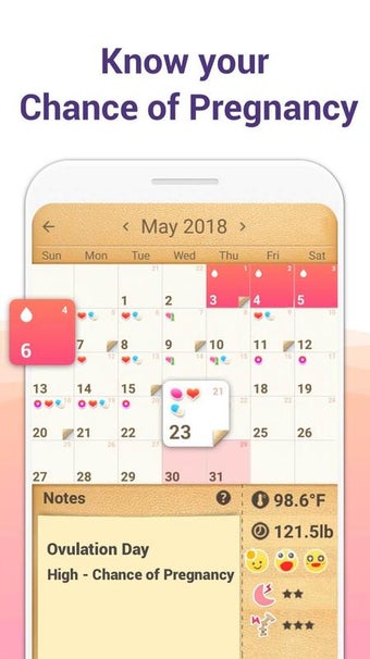 Obraz 6 dla Period Calendar / Tracker