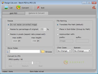 Batch PSD to JPG的第3张图片