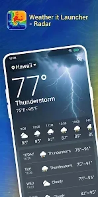 Weather it Launcher-Radar的第0张图片
