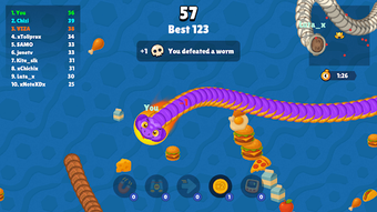 Bild 0 für Worm vs Worms: Snake Aren…