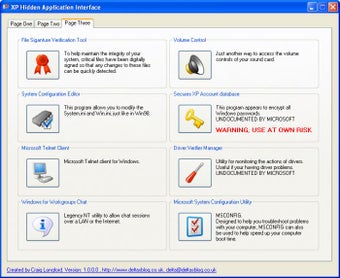Obraz 0 dla XP Hidden Application Int…
