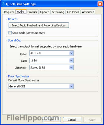 quicktime equivalent for windows