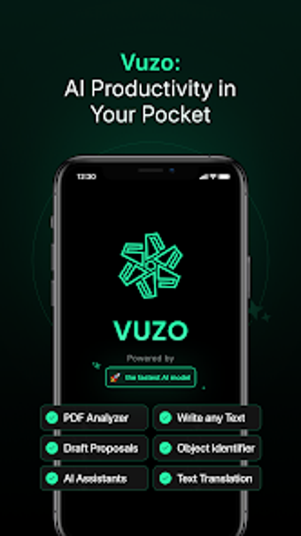 Vuzo: AI Chatbot的第0张图片