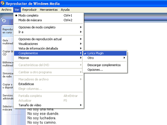 Image 2 for Lyrics Plugin for Windows…
