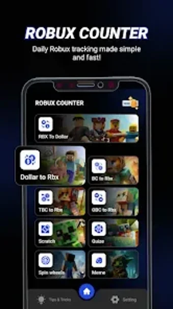 Image 0 pour Roblox Counter RBX Calcul…