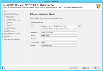 WSUS Content NET