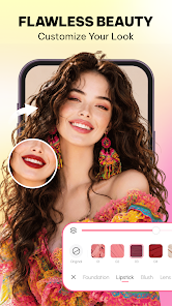 Bild 0 für Beauty Cam  Filter: AI Ed…