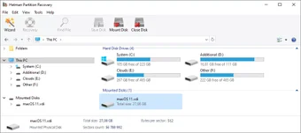 Hetman Partition Recoveryの画像1
