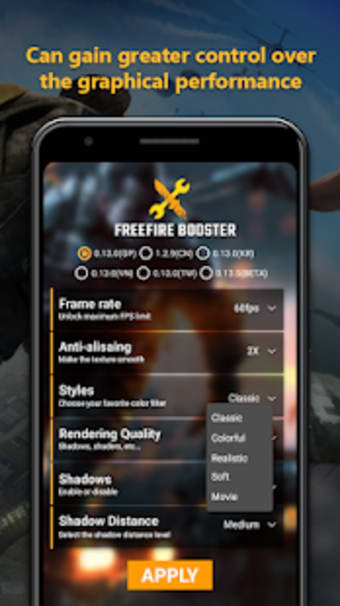 GFX Tool - Booster for Free Fire