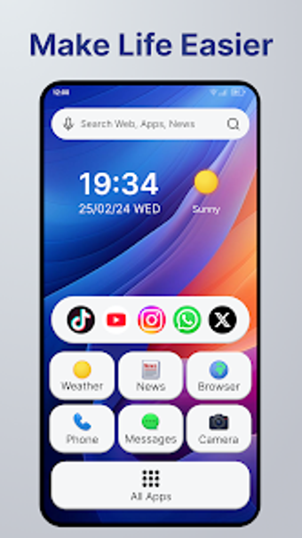 Obraz 0 dla Flow Homescreen