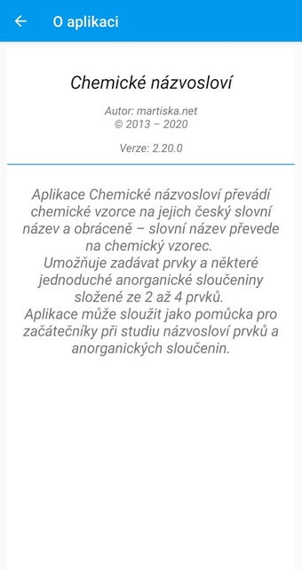 Image 0 for Chemické názvosloví