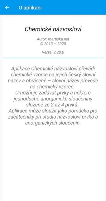 Chemické názvosloví