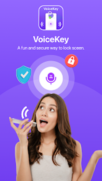 Bild 0 für VoiceKey: Voice Lock Scre…