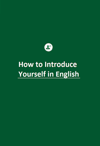 Bild 0 für How to Introduce Yourself…
