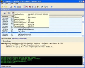 Image 0 pour PE Explorer