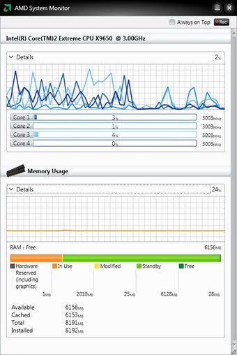 Imagen 1 para AMD System Monitor