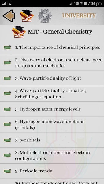 Image 0 for Chemistry - Lectures
