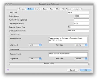 Download Express Invoice for Mac