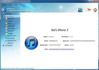 Bild 0 für Backuptrans iTunes Backup…