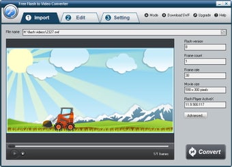 Image 1 pour Free Flash to Video Conve…