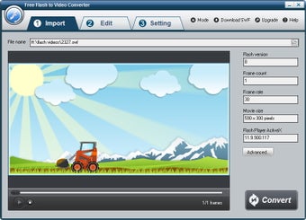 Image 1 for Free Flash to Video Conve…