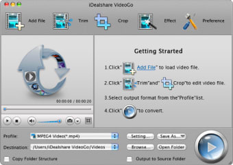 iDealshare VideoGo for Mac
