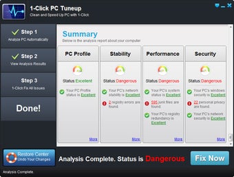 Image 0 for 1-Click PC Tuneup