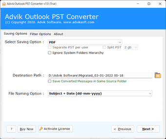 Obraz 0 dla Advik PST to PDF Converte…