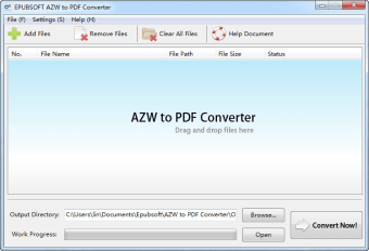 Azw to PDF Converter