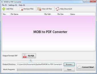 Immagine 0 per MOBI to PDF Converter