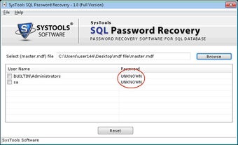 Imagen 3 para SQL Password Recovery Fre…