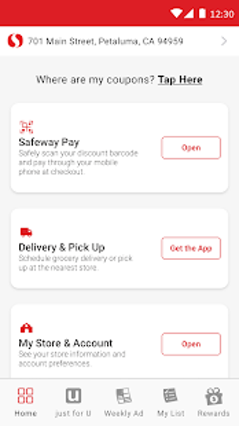Image 0 pour Safeway Deals  Rewards