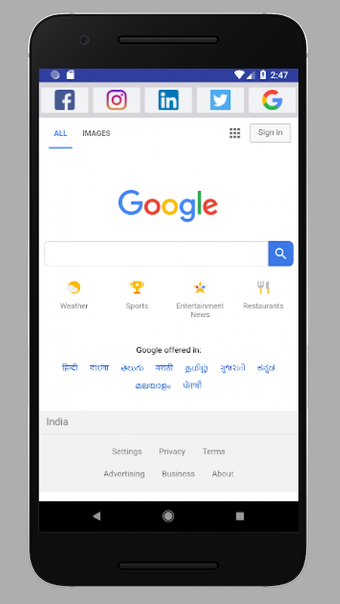 Social Media In One App的第0张图片