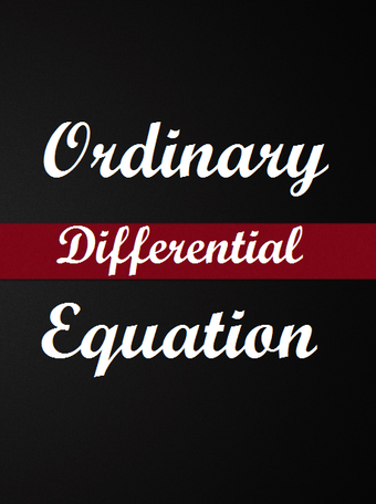 Ordinary Differential Equ…的第0张图片