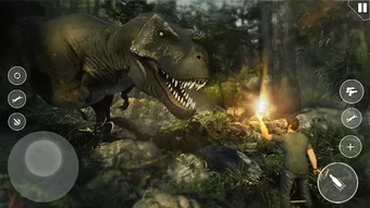 Jurassic dinosaur hunting game