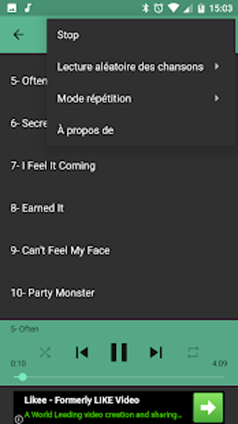 Imagen 0 para The Weeknd mp3 Offline Be…
