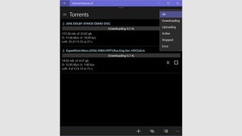 UTorrent Remote UI